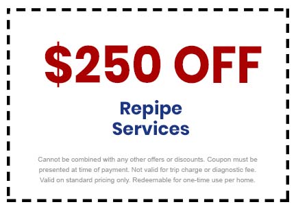 Discount on Repiping Services